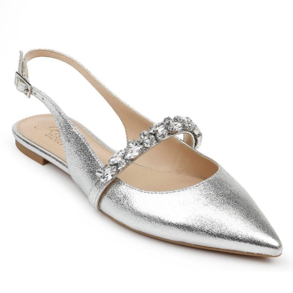 Badgley Mischka shiny flats - Picture 4 of 4